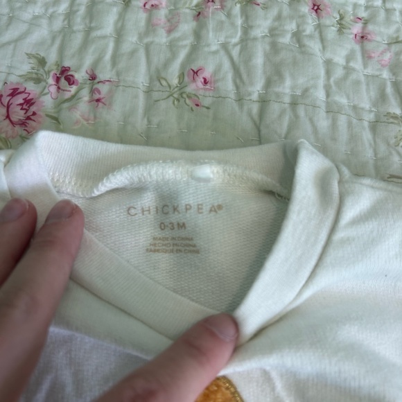 Chickpeas pumpkin outfit size 0-3 months - Picture 4 of 5